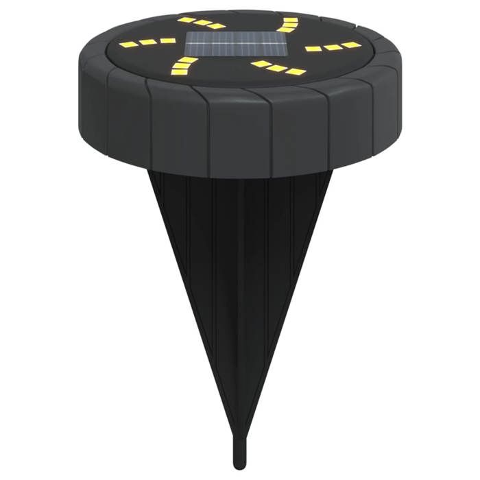 VidaXL Lampes solaires de sol et piquets de sol extérieur 4 pcs, éclairage solaire au sol, éclairage de paysage solaire à 4008194