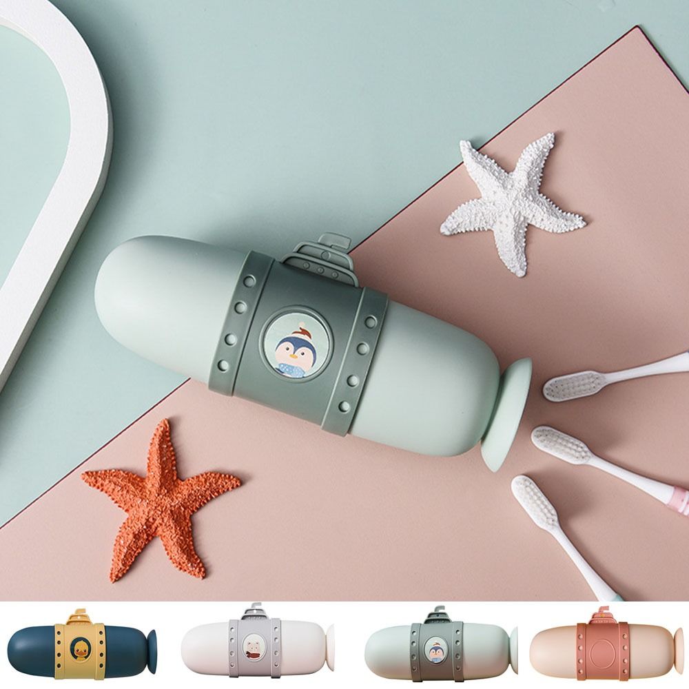 

Submarine Styling Submarine Toothbrush Case Pink/reen/BlueWhite Travel Toothbrush Holder Travel