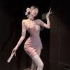 Sex Underwear Chinese Lace Neck Leaky Milk Perspective Cheongsam Nightdress Flirting Sex Underwear Pure Desire