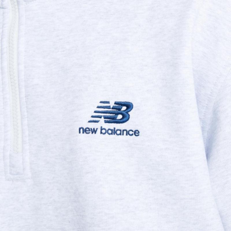 New Balance Common Team Stacked Brushed Half Zip Up Sweatshirt Nbncd42933 16
