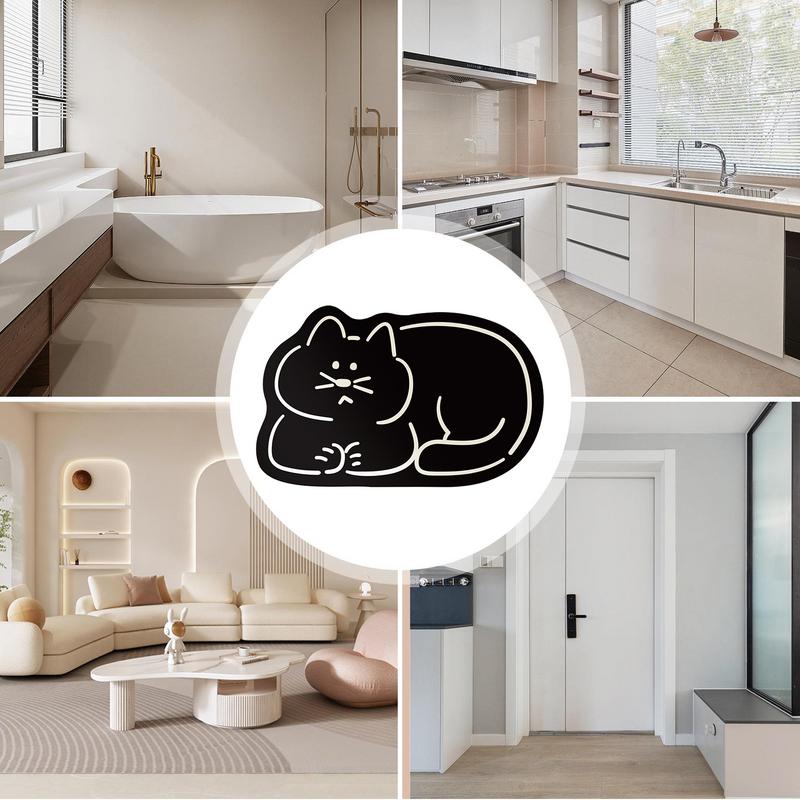 Коврик для душа Диатомитовый коврик для двери в плавательный бассейн Нескользящие — фото 6