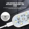 Car Interior Dome Light Finger Touch Sensor Mini LED Reading Lamp Roof Magnets USB Charging Atmosphere Dome Lamp Senser Tools Ne