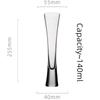 Kreativ Timglas Champagneglas Set Eleganta Kristallglasvaror för Gåvor Jubileum Romantisk Middag Lyxiga Barartiklar