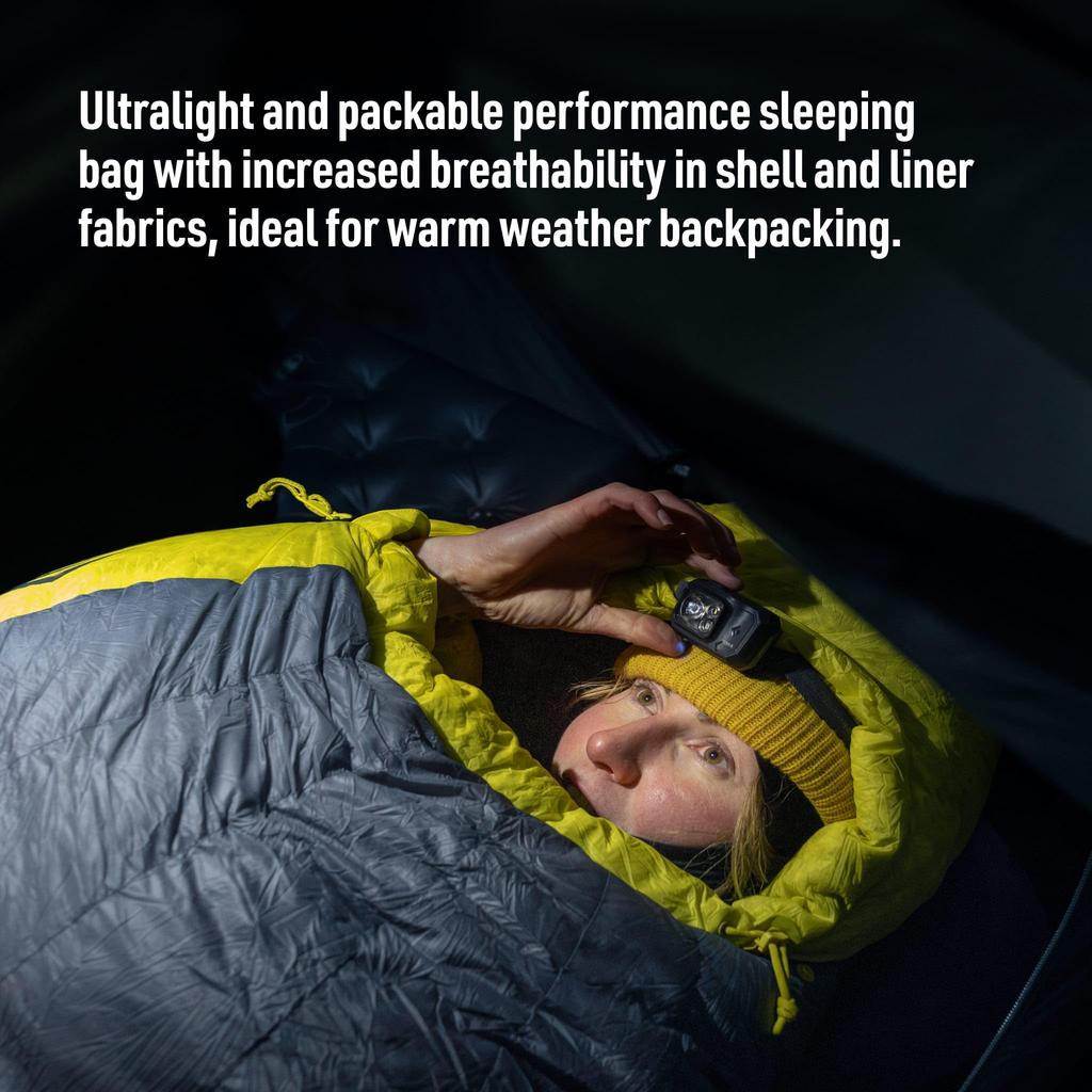 Sea to Summit Spark Ultralight Down Sleeping Bag 45 Degree Regular Women's
