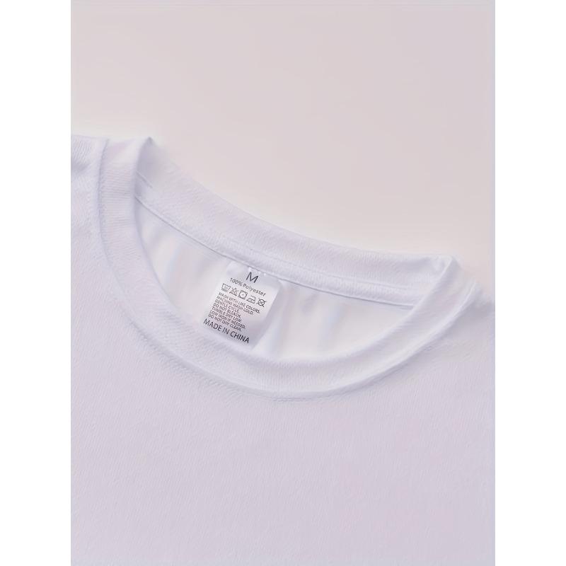 European Size Men'S Casual Sailboat Patterned Summer T-Shirt - Lightweight And Breathable Round Neck Short-Sleeve Tee, Perfect for The Beach