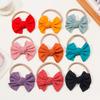1/2Pcs/Lot Newborn Baby Headband Bows Nylon Baby Girl Headbands Elastic Soft Hair Bands For Children Baby Hair Accessories Kids