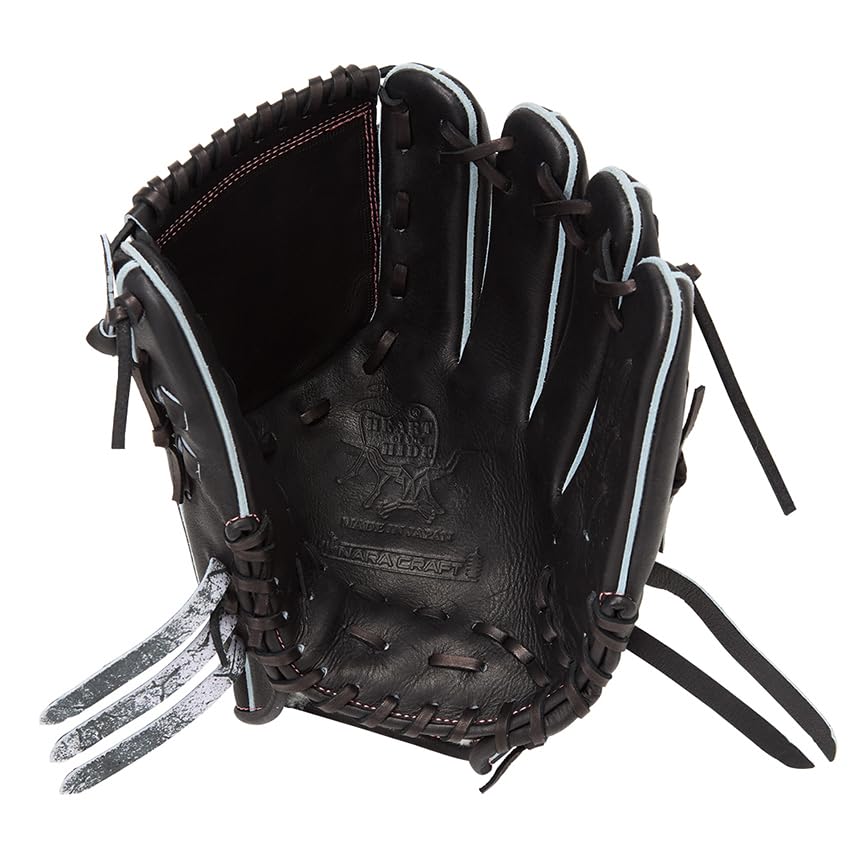 Rawlings JAPAN GH5FHJD15 Baseball Throw HOH® Glove, Hardball, Pitcher's, Black, 11.75 Inch, Right-Handed