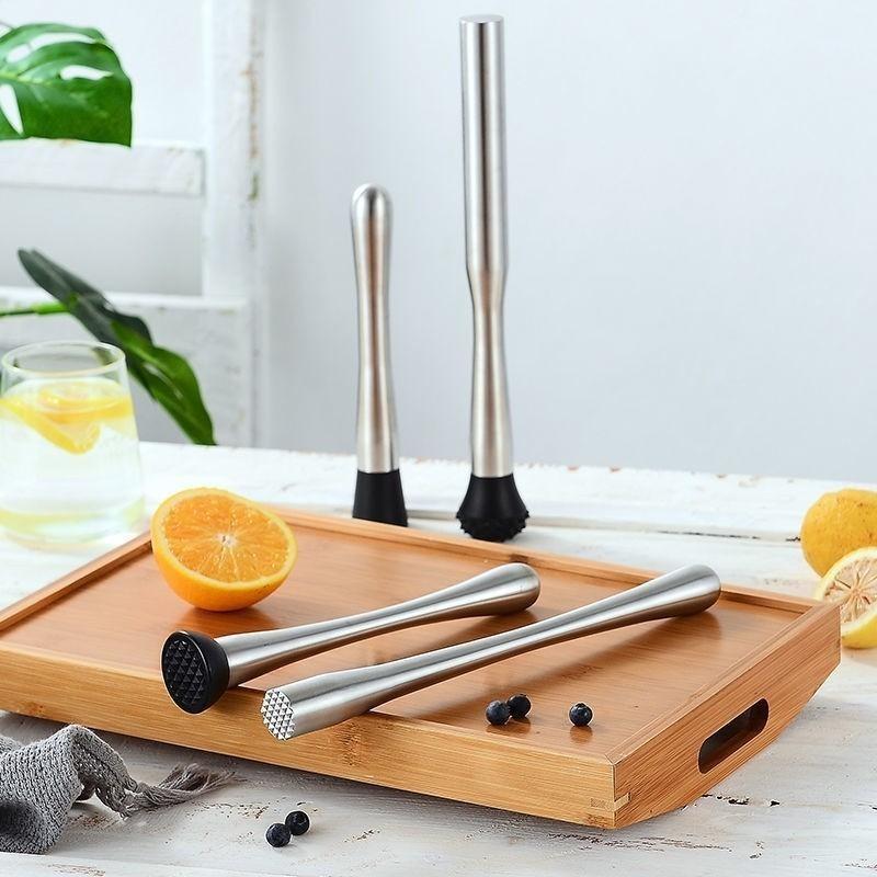 Cocktail Muddler Brecher Werkzeuge Zerkleinern Eis Hammer Barware Mixer Obst Trinken Edelstahl