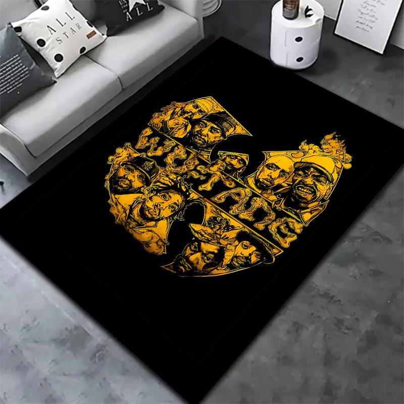 Wutang Clan Carpet Rug For Living Room Bedroom Home Sofa Decoration Kids Play Nonslip Floor Mat