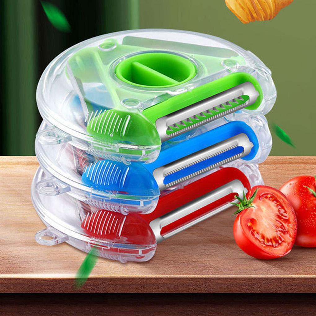 Fruit 3-in-1 Stainless Rotary Handle Kitchen Shredder