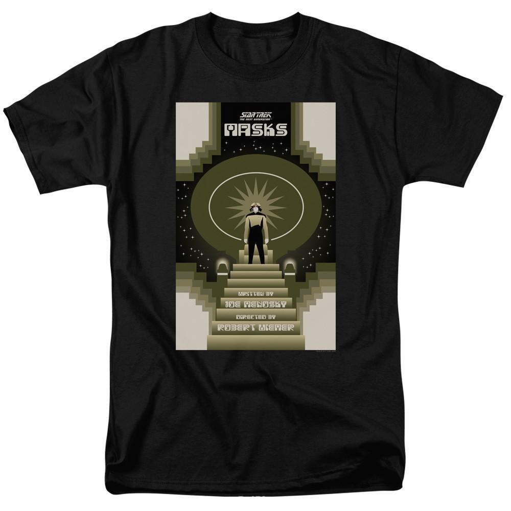 Star Trek - Tng Season 7 Episode 17 - Adult Unisex Short Sleeve T-Shirt - Black M