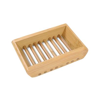 Soap Dish Container Moisture-proof Handmade Hardness Bamboo Storage Tray Practical Multifunctional Draining Box for Products