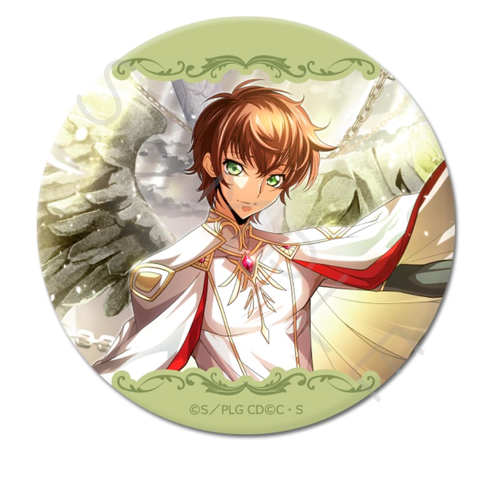 "Code Geass: Lelouch of the Rebellion" 4th Edition Round Tin Badge [75mm] [10 Trading Types] BOX of 10