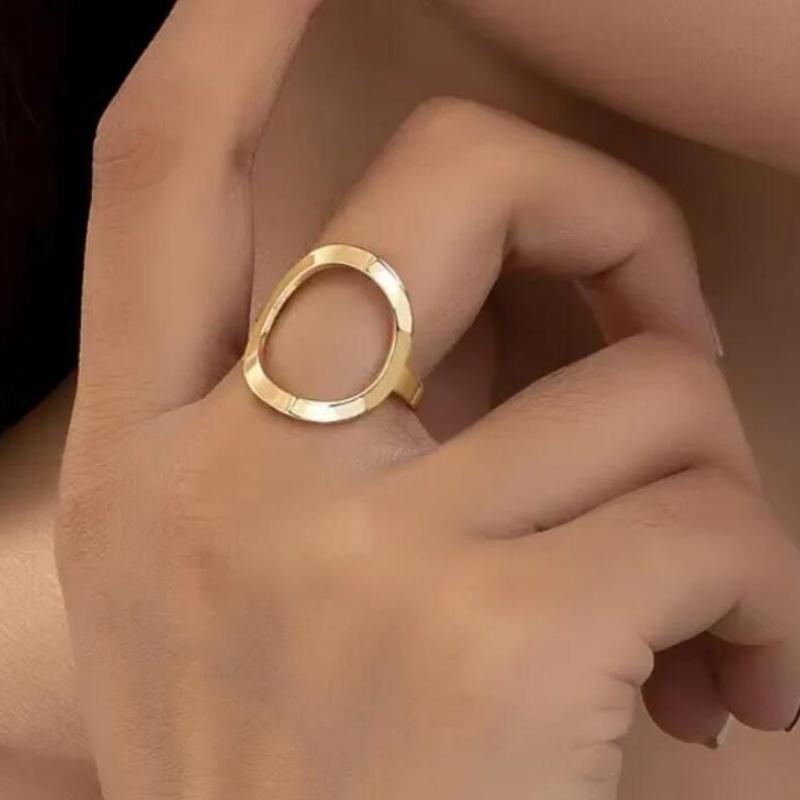 Silver Color Pin Adjustable Opening Finger Rings For Women Jewelry Gift Custom Jewelry