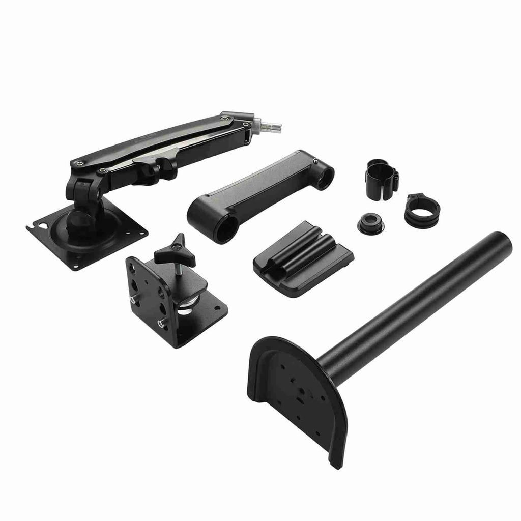 Braț Monitor Computer Heavy Duty Ajustabil Încărcare 4,4 până la 26,4 lb Birou Suport VESA Monitor Singur pentru