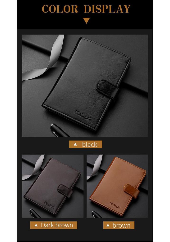 New Fashionable Ultra-Thin Card Holder for Men & Women, Multi-Card Slots for Business, Bank, and ID Cards