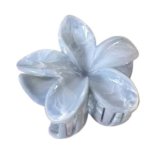 Women Hair Clip Flower Bow Shape Strong Grip Back Head Hair Claw French Retro Style Hair Accessories