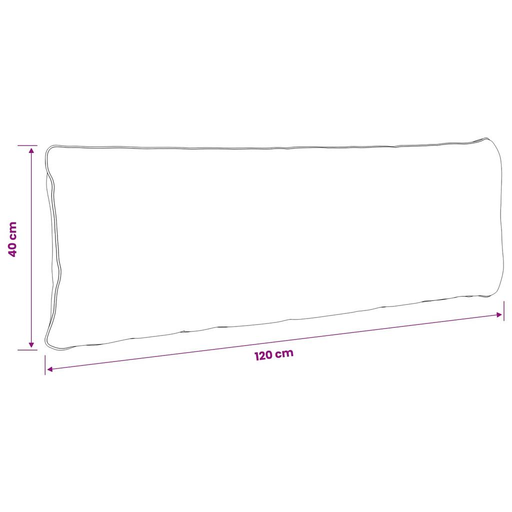 1 Piece Back Cushion PUTTEN 100percent Polyester Sand