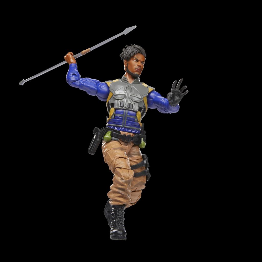 Hasbro Marvel Legends Seria Erik Co Akcja Wiek 4 i Autentyczny Killmonger, Jeśli...? 6 cali (15 cm) Rysunek, W górę, F7130,