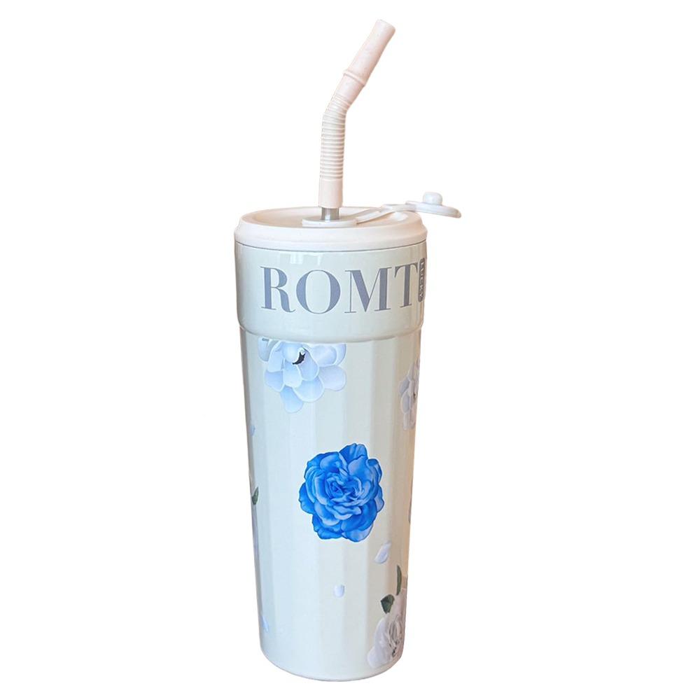 

Portable 720mL Vacuum Cup Large Capacity Insulation Or Cooling Insulated Cup Thermal Mug Travel 50ml білий