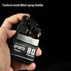 1Pcs 80ml Atomizer Bottle Portable Pump Spray Bottle with Carabiner Alcohol Perfume Refillable Multifunctional Camping Supplies