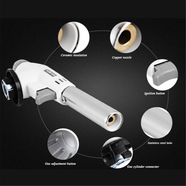 Camping Gas Torch Welding Fire Maker Lighter Butane Burner Flame