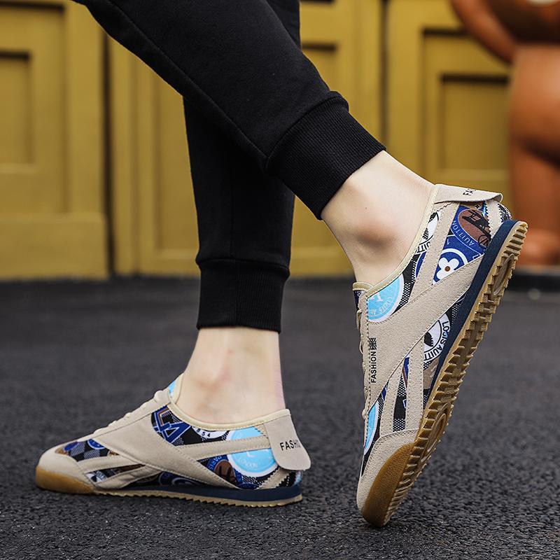 

Мужская обувь весенне-осеннего сезона, новые повседневные универсальные туфли Форреста Гампа для путешествий и вождения, летняя поп-музыка 41