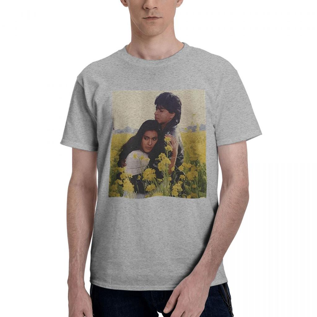 Dilwale Dulhania Le Jayenge Srk Shahrukh Khan 100 Cotton Casual Breathable Confortable Tshirt Funny Ugus TShirts Mens Gifts