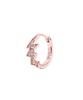 Hip-Hop Full Diamond Lightning Earrings, Inlaid Zircon Men And Women With The Same Trend Street Popular Couple Earrings