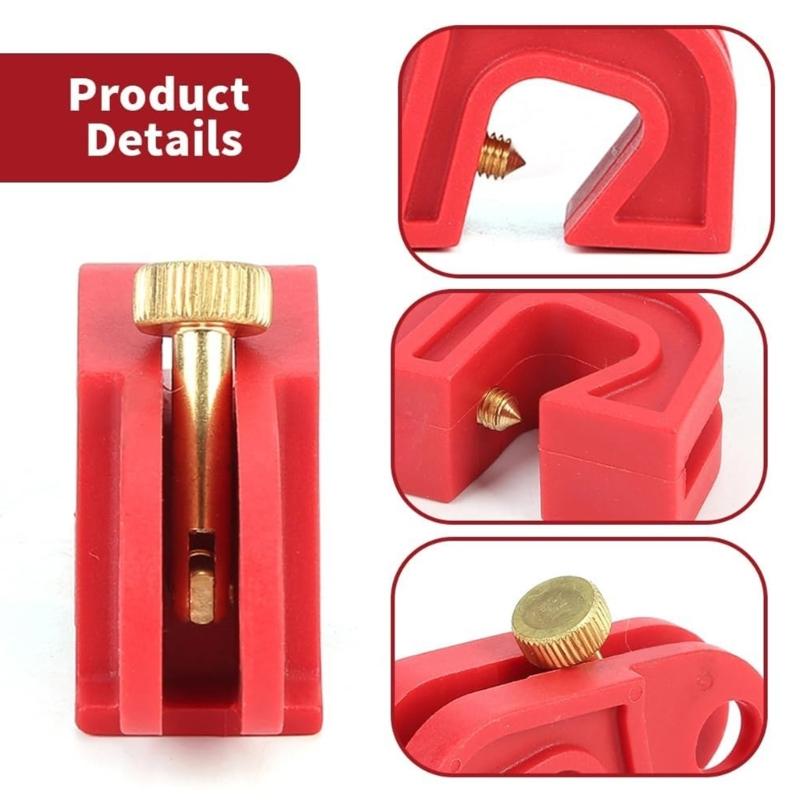 Heavy Type Insulated Breaker Lock With Reinforced Nylons Temperature Resistant For Single Poles Circuit Protecting