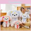 Whimsical Soft Plush Dog With Floppy Ears Available In Multiple Sizes For Perfect Cuddly Companion