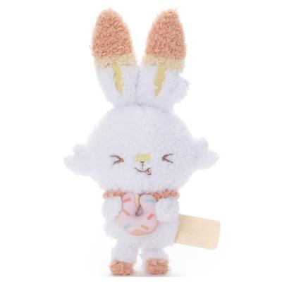 PokéPeace Plush Toy (Sweets Ver.) Scorbunny Plush Toy, Approximately 21cm Tall