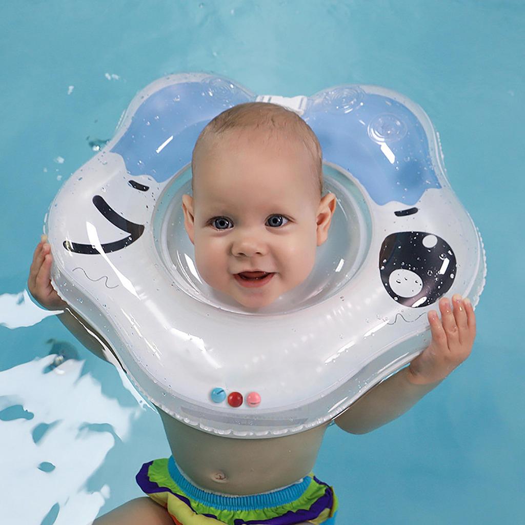 Children's Baby Swimming Ring, Baby Cartoon Sitting Ring, Baby Swimming Ring Thickened Floating Ring
