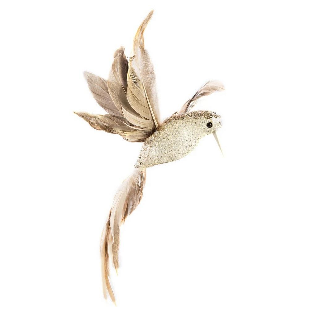 Premier Sequin Hummingbird Christmas Decoration