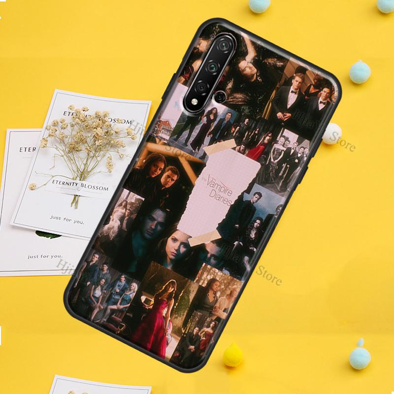 The Vampire Diaries Case For Huawei P30 P20 P40 P60 Pro P Smart Nova 9 5T Honor Magic 5 Lite X8 X9a 50 70 Cover