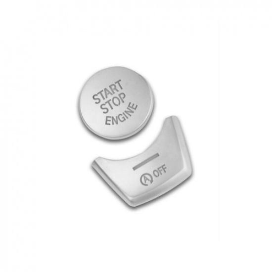 For BMW 5 Series F10 GT 2011-17 Console Engine Start Stop Push Button Cover Trim