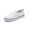 Little White Shoes Women's Low-top Flat Baseplate Shoes One Pedal Lazy Single Shoes Casual Shoes Women's Shoes New Spring
