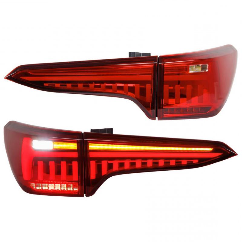 Compatible with Toyota Fortuner 2016-2024 Taillights and Brake Lights.