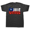 Funny Chile Chilean Flag Classic TShirt Graphic Tshirts Men Womens Fashion Casual Tshirt 100 Cotton Loose Oversized T Shirt