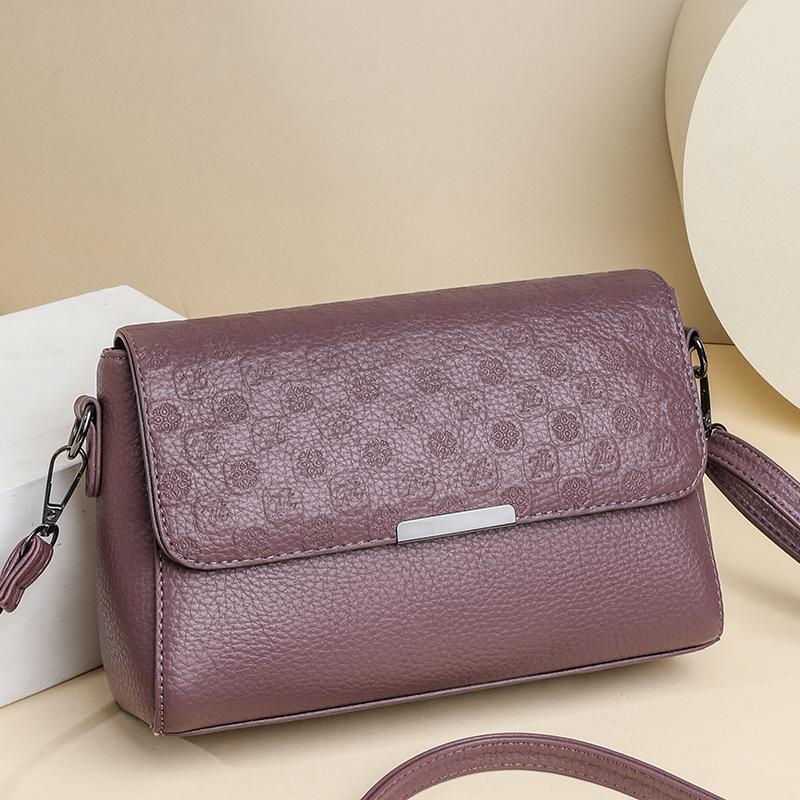 Women's Bag PU Middle-aged Mother Bag Shoulder Bag Crossbody Bag