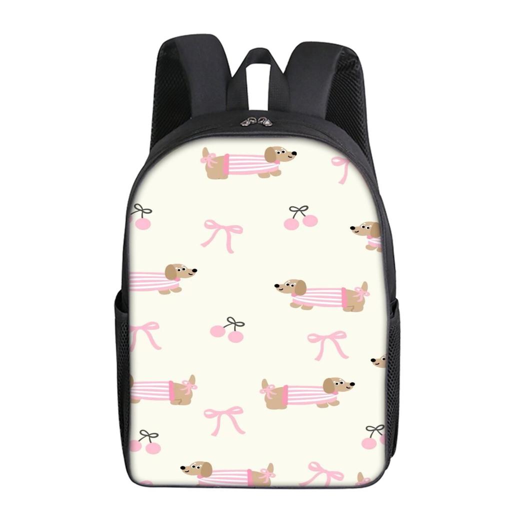 Volcano Dinosaur Print Single Layer Everyday Backpack Plain Style for Boys/Girls Youth Best Gifts 2D Flat Comic Learner Bags