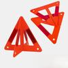 Emergency Breakdown Warning Triangle Red Reflective Safety Triangle For Car Warning Sign Stop Sign Reflector Foldable Tripo