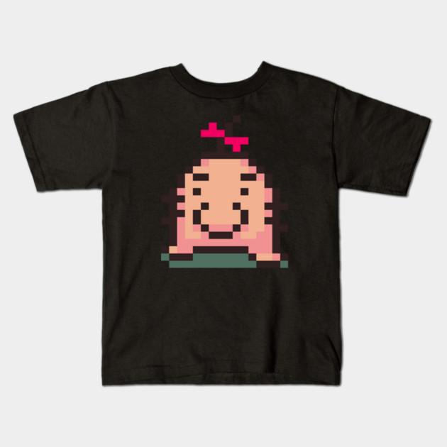 Boys Girls Soft Cotton Graphic Tees Mr. Saturn Pixel Shirt T-shirt Breathable Daily School Wear Kids T-Shirts