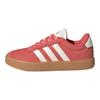 adidas VL Court 3.0 Scamosciato Comodo Morbido Supporto Basse Scarpe da Skate per Bambini Sneakers per Bambini Rosse JR2214