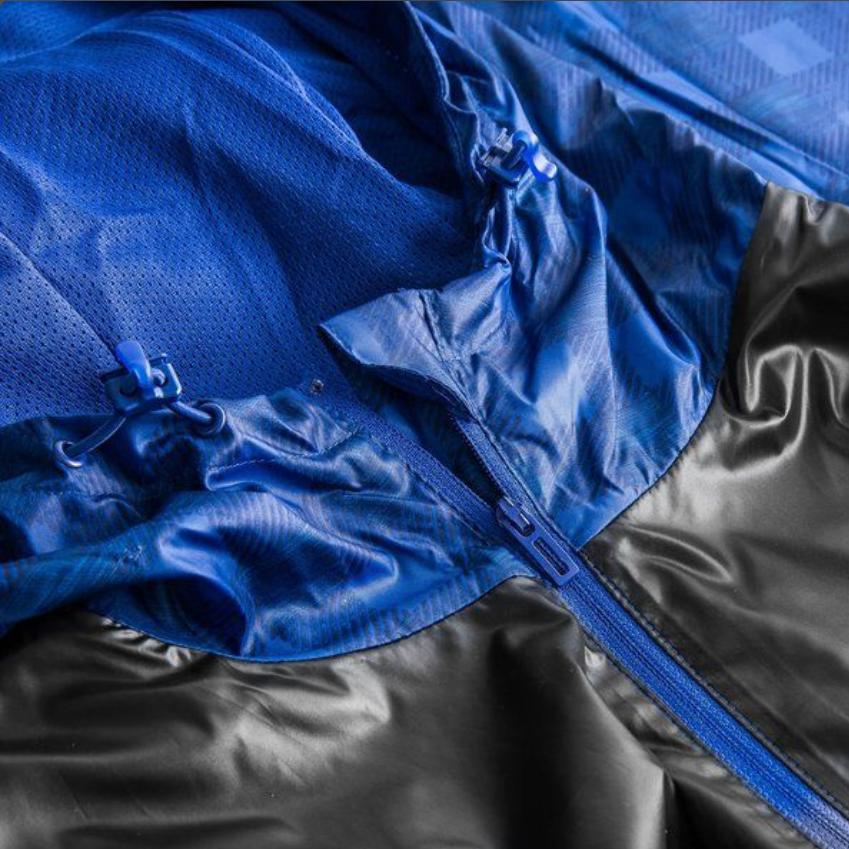 adidas Fashionable Versatile Skin-Friendly Hooded Jacket Men Jackets Blue B28323