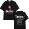 Rapper MALUMA 2026 Album Grafik T-Shirt Herren Damen Hip Hop Retro Stil Kurzarm T-Shirt Mode T-Shirts Streetwear