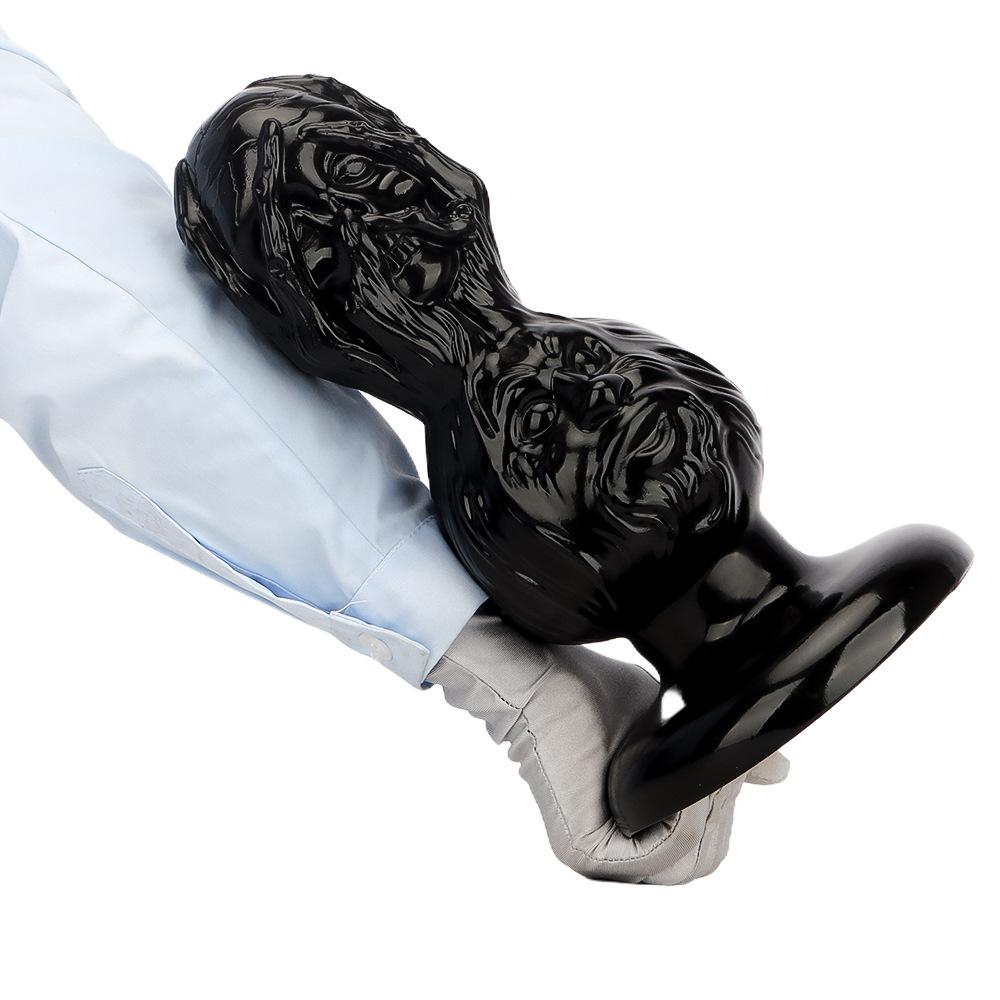 34*cm Double Head Silicone Anal Plug Dilator Dildo Massager Adult Sex Toy for Men and Women Fisting