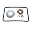 Catena a 116 maglie Kit Catena Pignone T8F Kit Pignone Anteriore e Posteriore Mini Moto