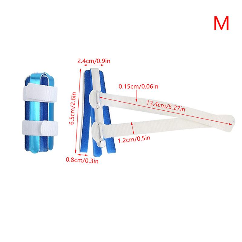 

Обезболивание Фиксирующая шина для триггерного пальца Выпрямляющая скоба Регулируемая поддержка для вывихов, переломов и растяжений пальцев M