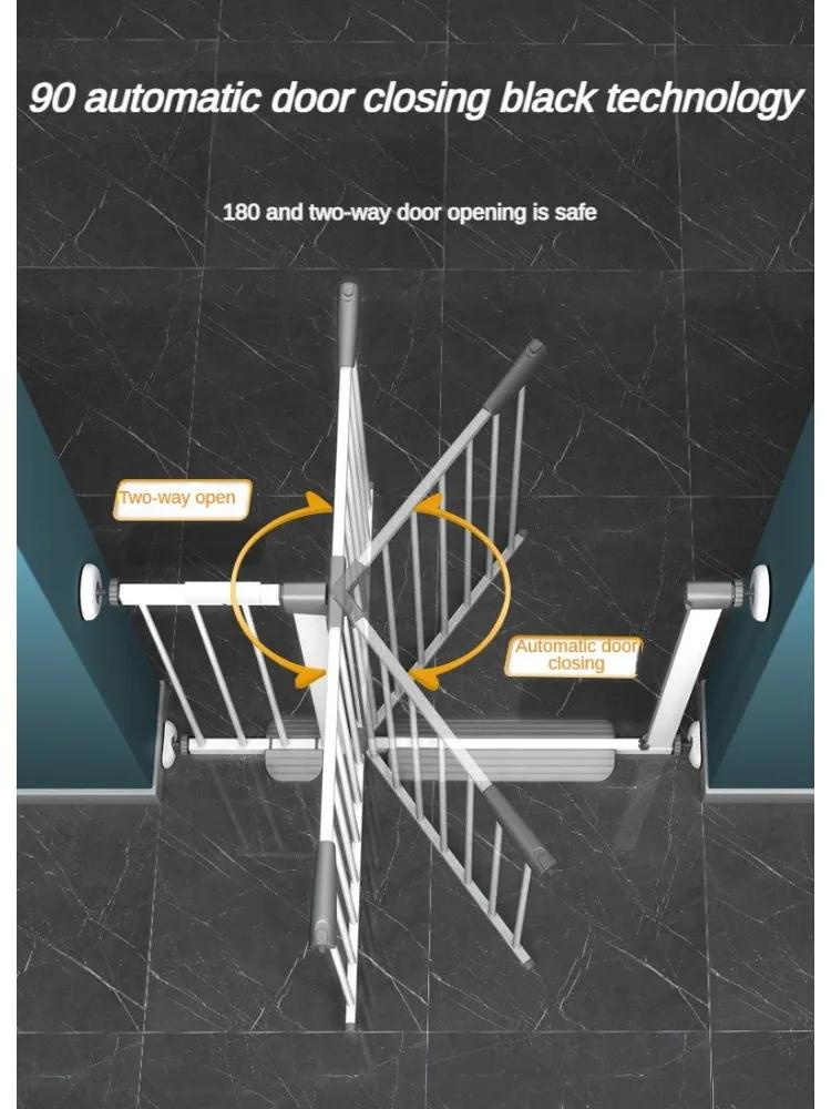 Children Safety Door Cat Enclosure Indoor Stairway Firm Strong Cats Fencing Safety Protection Pet Products Supplies Containment